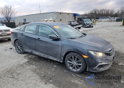 2021 Honda Civic Exl из США, поврежденный, VIN 2HGFC1F74MH702952